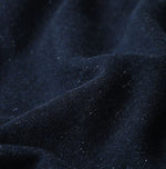 45R Indigo Cotton Fleece x Denim Skirt