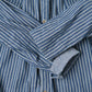 45R Indigo Khadi Shirt-denim Tucked Dress