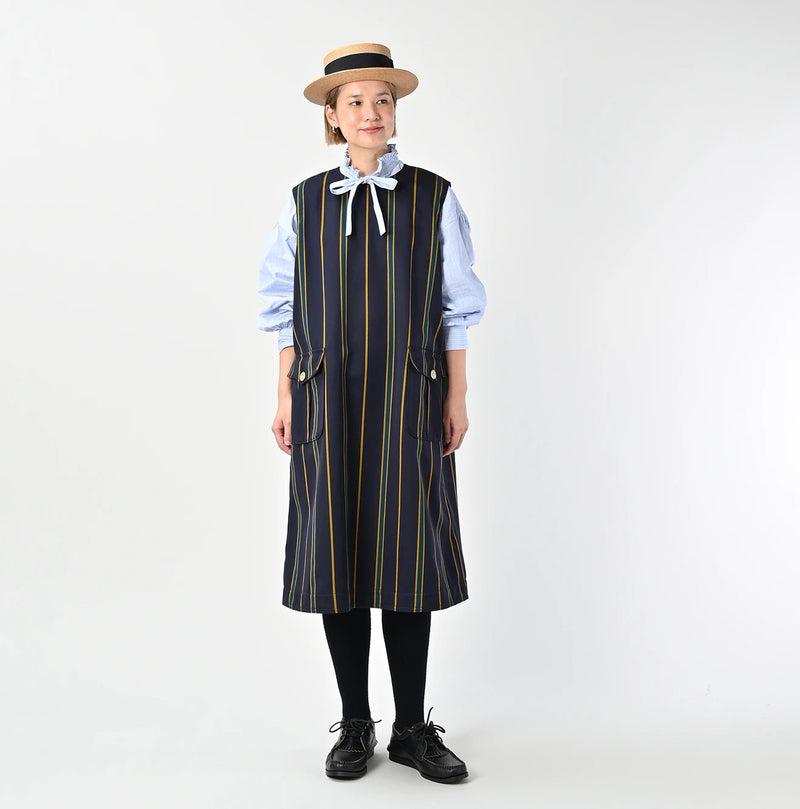 45R Wool Cotton Venetian Jumper Skirt - Image 2