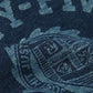 45R Indigo Cotton Fleece Denim Dress