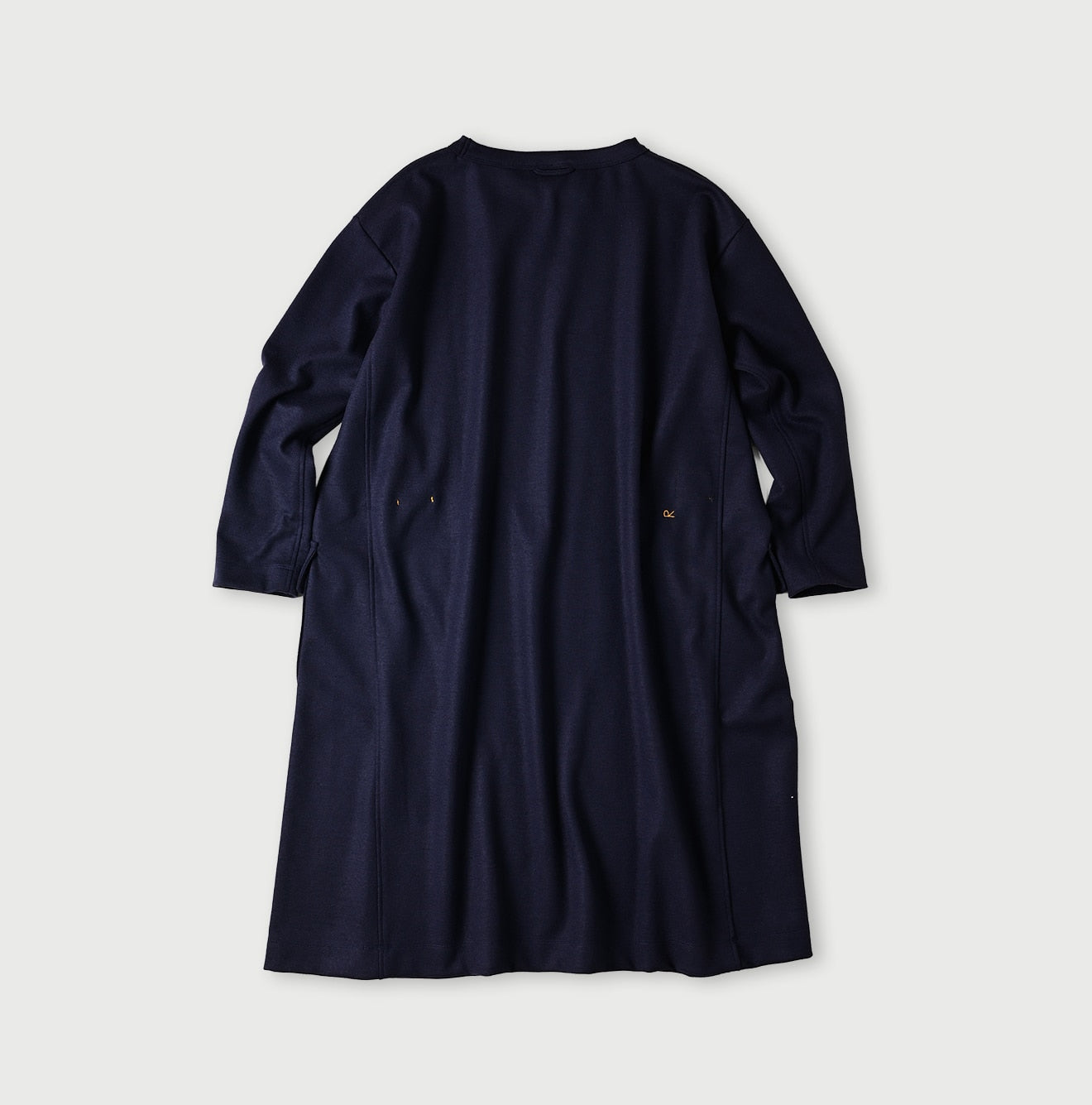 45R Herringbone Jersey Flannel Dress