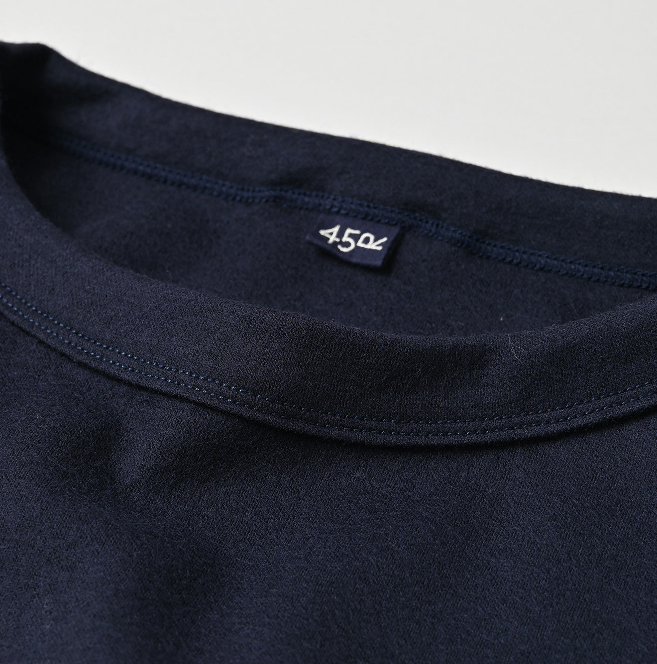 45R Herringbone Jersey Flannel Dress