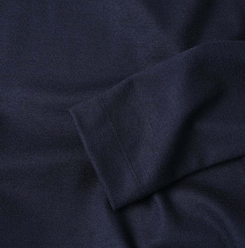 45R Herringbone Jersey Flannel Dress