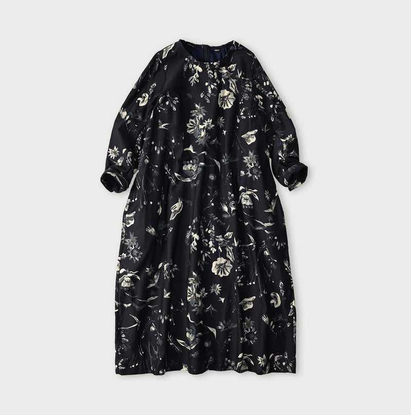 Indigo Donkey Tail Dress - Image 1