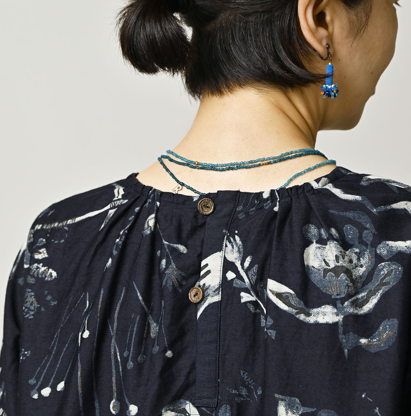Indigo Donkey Tail Dress - Image 8