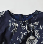 Indigo Donkey Tail Dress