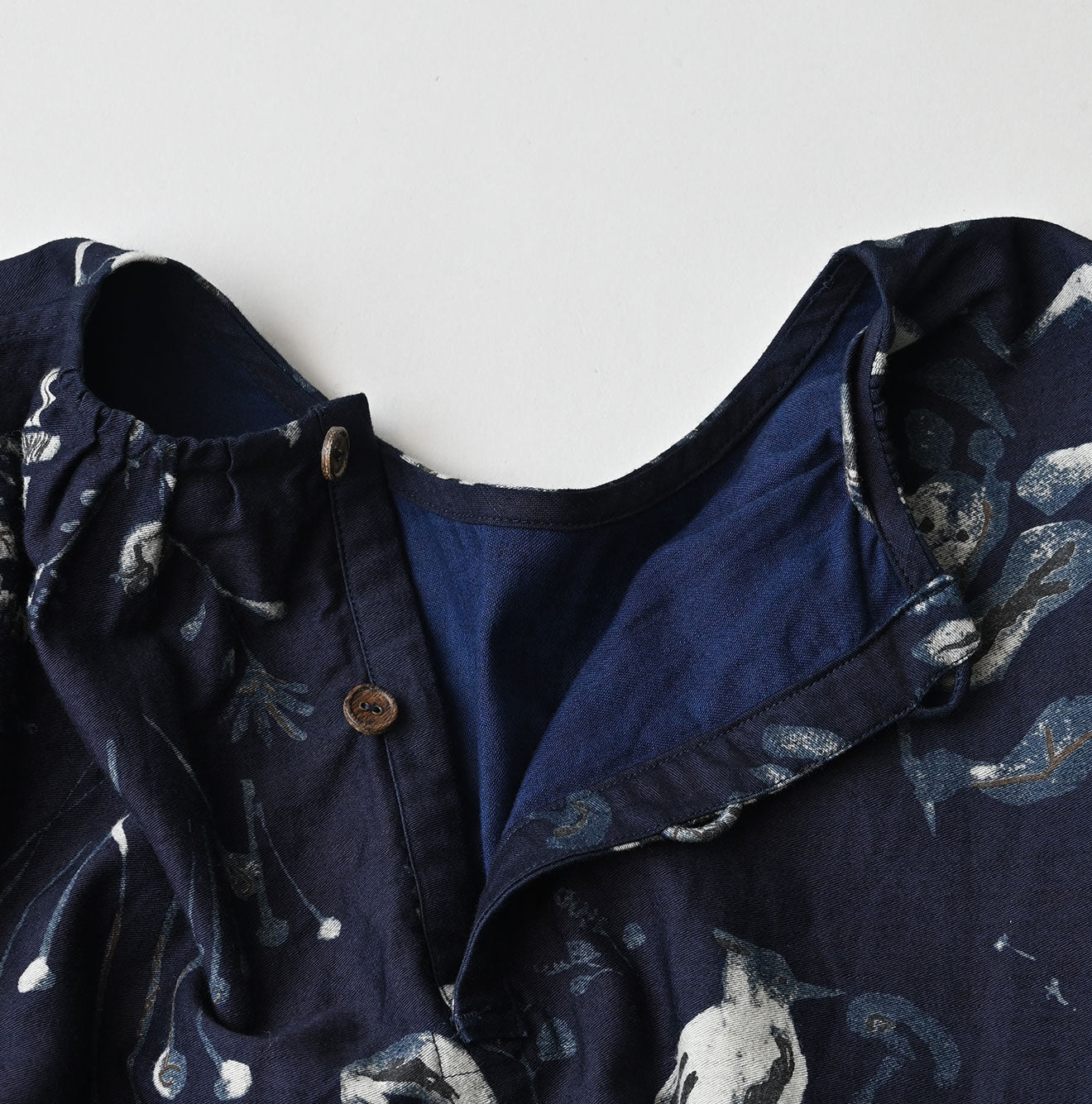 Indigo Donkey Tail Dress