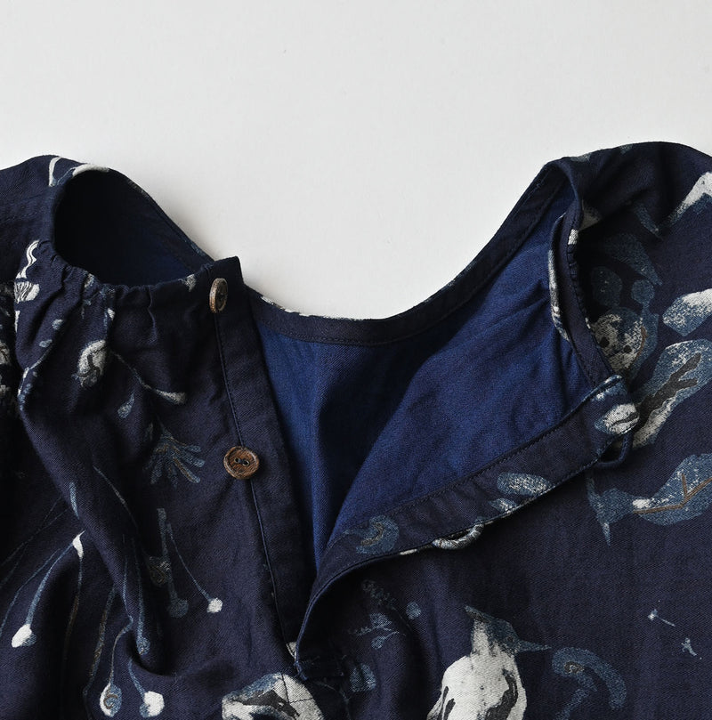 Indigo Donkey Tail Dress - Image 17