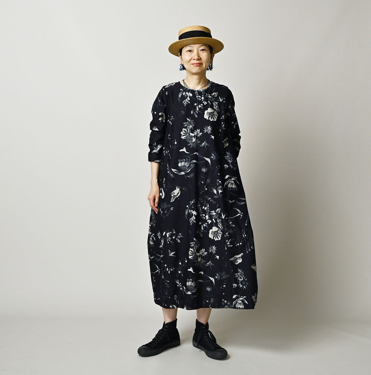Indigo Donkey Tail Dress