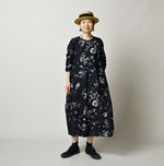 Indigo Donkey Tail Dress