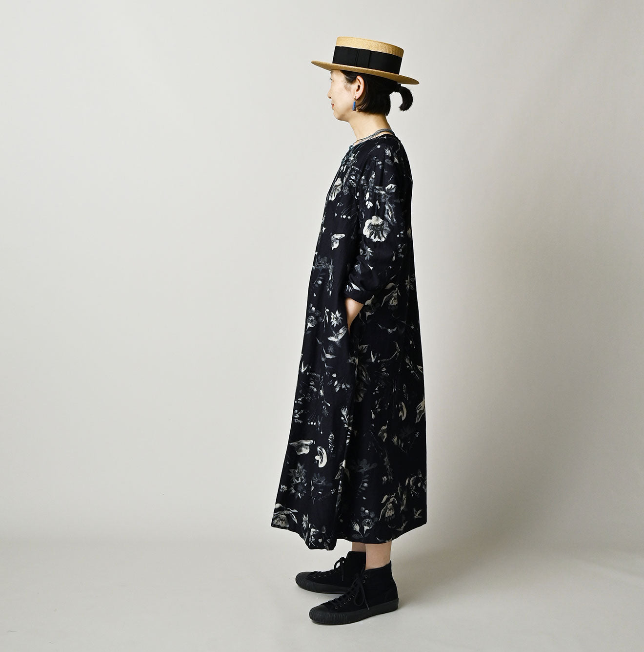 Indigo Donkey Tail Dress - Image 3