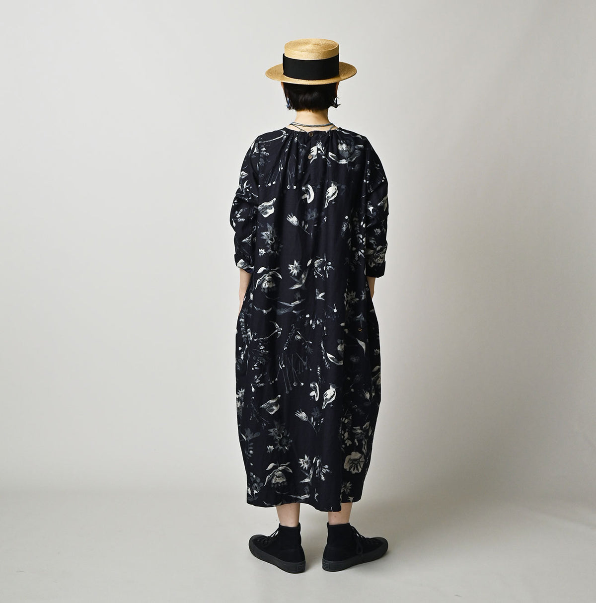 Indigo Donkey Tail Dress