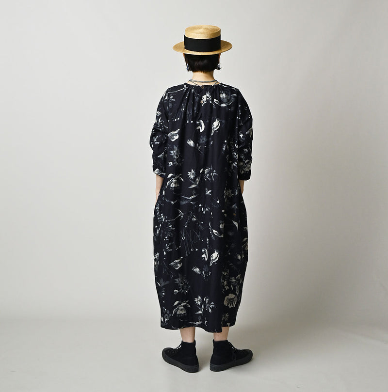 Indigo Donkey Tail Dress - Image 4