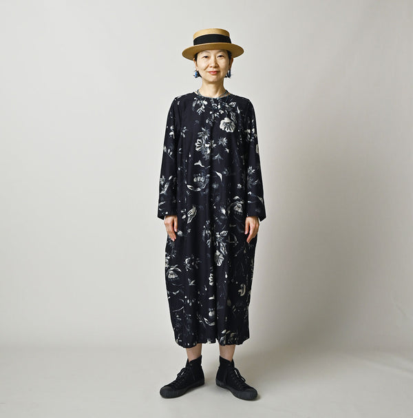 Indigo Donkey Tail Dress