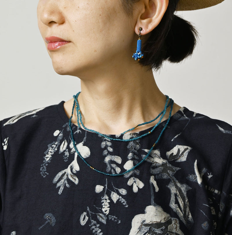 Indigo Donkey Tail Dress - Image 6