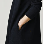 45R Indigo Cotton Fleece x Denim Dress