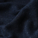 45R Indigo Cotton Fleece x Denim Dress