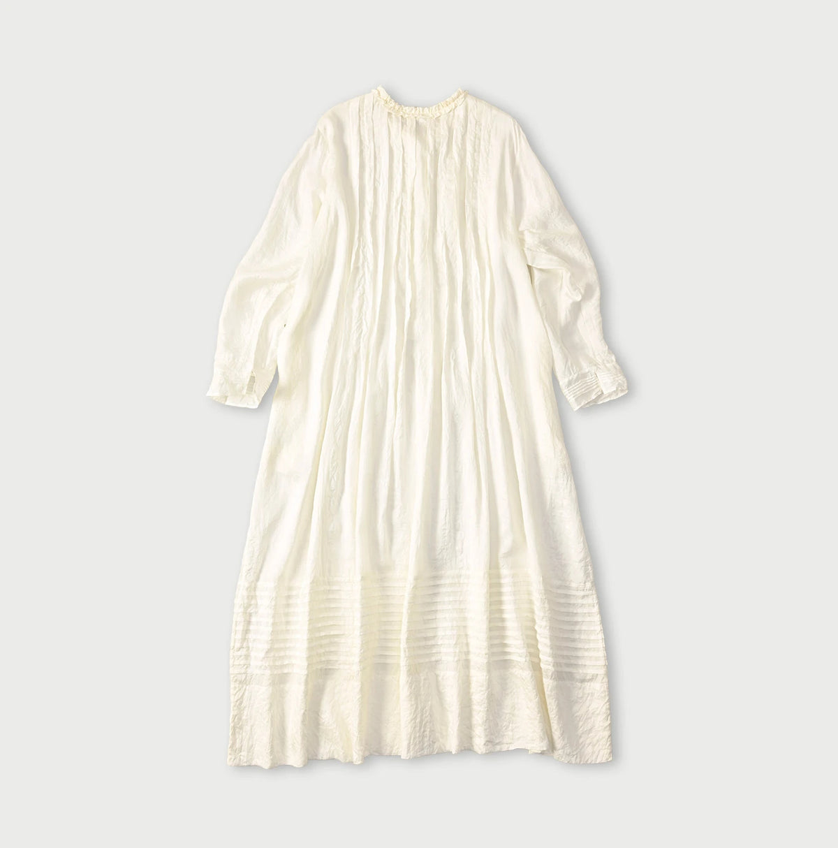45R Silk Pintuck Dress