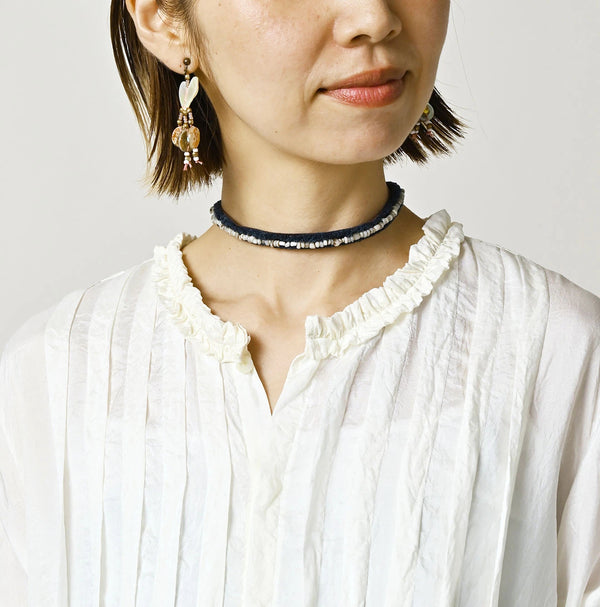 45R Silk Pintuck Dress