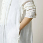 45R Silk Pintuck Dress