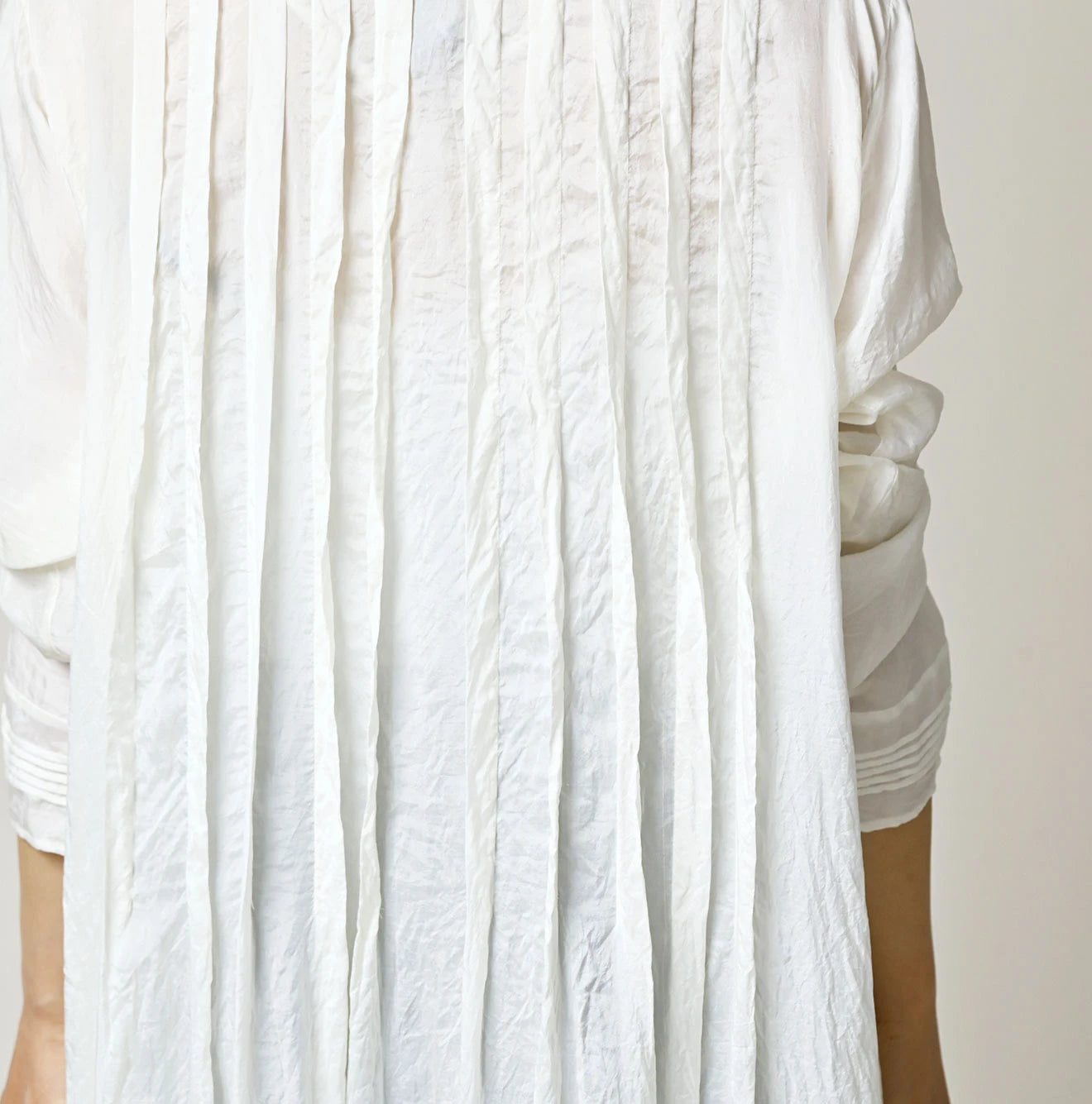 45R Silk Pintuck Dress - Image 11