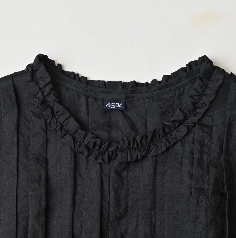 45R Silk Pintuck Dress - Image 13