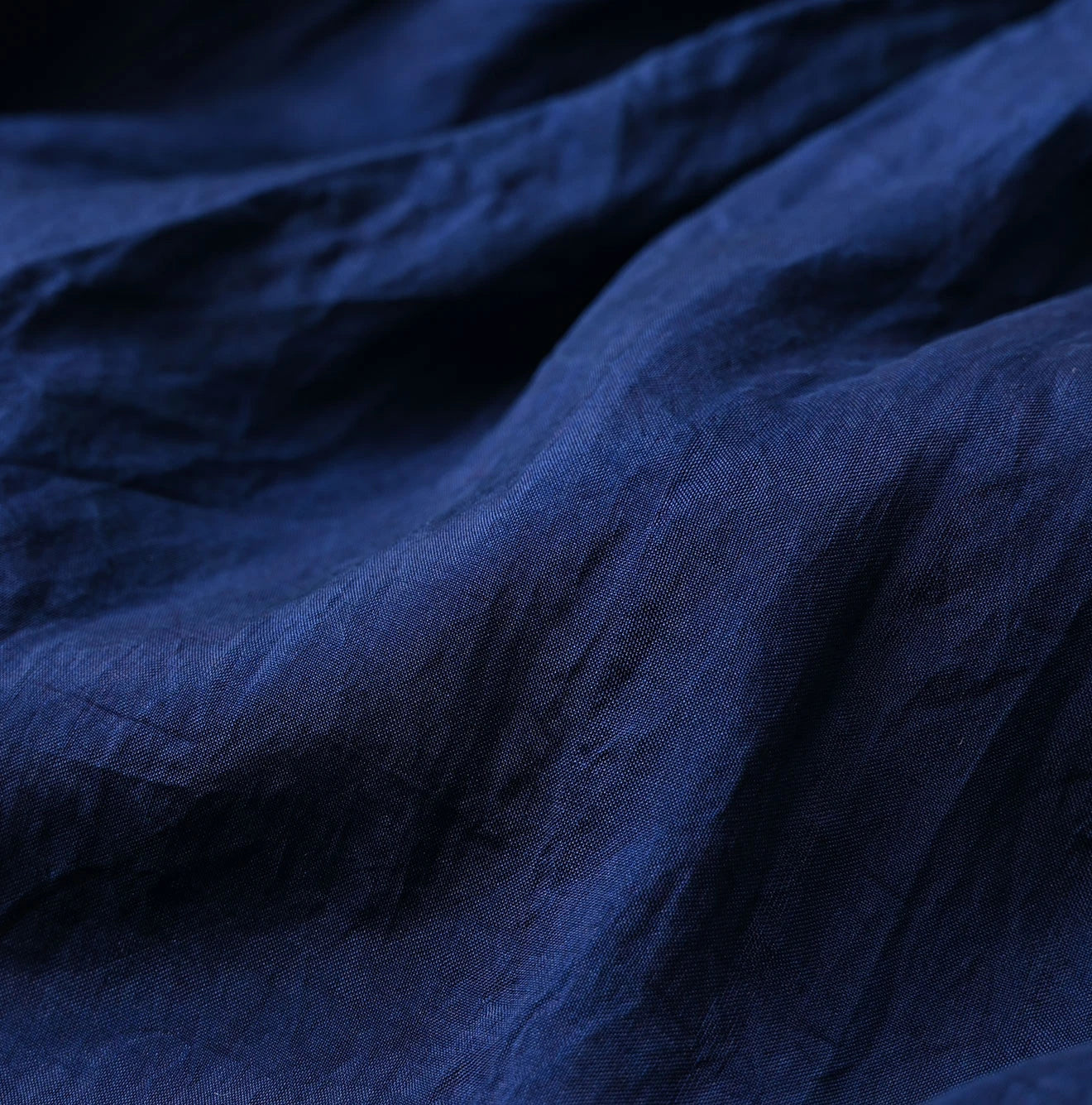 45R Ai Indigo Silk Pintuck Dress