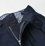 Indigo Okome Chino Charlotte Baggy Pants - 45R by 45rpm studio