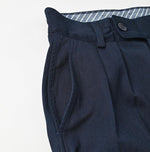 Indigo Okome Chino Charlotte Baggy Pants - 45R by 45rpm studio