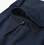 Indigo Okome Chino Charlotte Baggy Pants - 45R by 45rpm studio