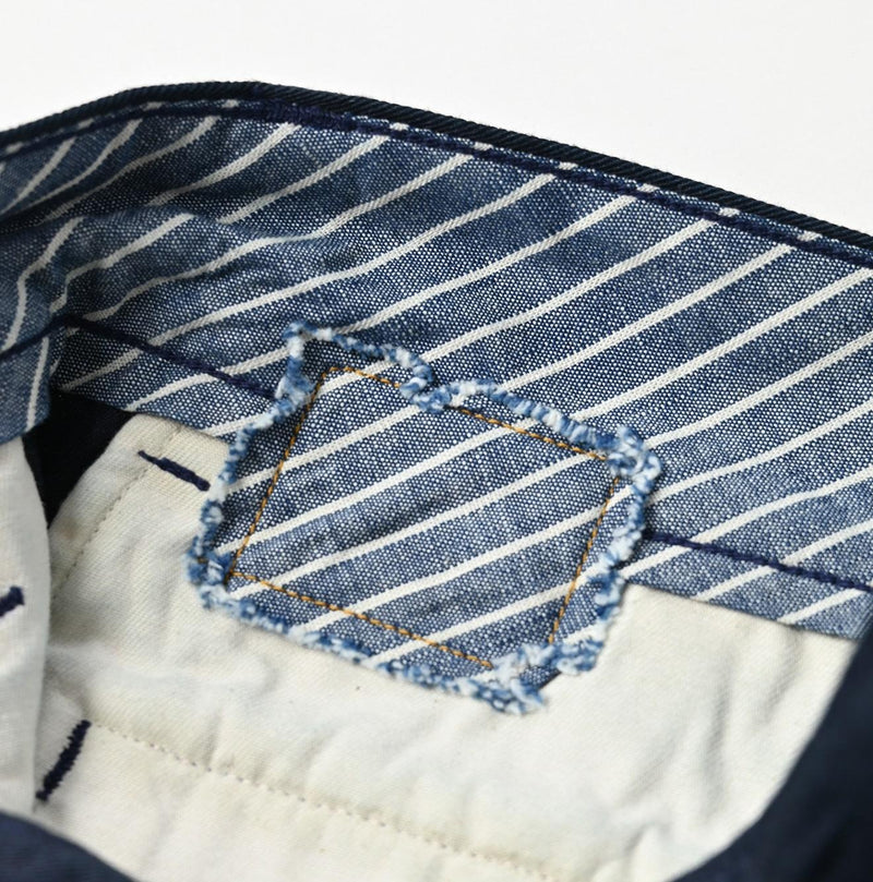 Indigo Okome Chino Charlotte Baggy Pants - 45R by 45rpm studio - Image 18