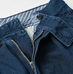 Indigo Okome Chino Charlotte Baggy Pants Distressed (L to XXL) - 45R by 45rpm studio