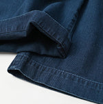 Indigo Okome Chino Charlotte Baggy Pants Distressed (L to XXL) - 45R by 45rpm studio