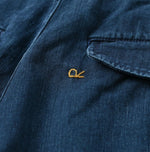 Indigo Okome Chino Charlotte Baggy Pants Distressed (L to XXL) - 45R by 45rpm studio