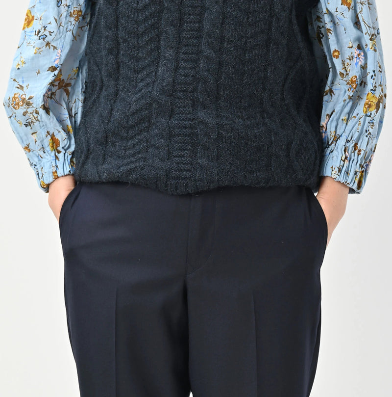 45R Wool Saxony Sabrina Slacks Women - Image 8