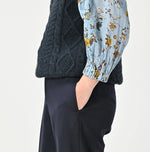 45R Wool Saxony Sabrina Slacks Women
