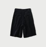 45R Indigo Velvet Lucie Bermuda Pants