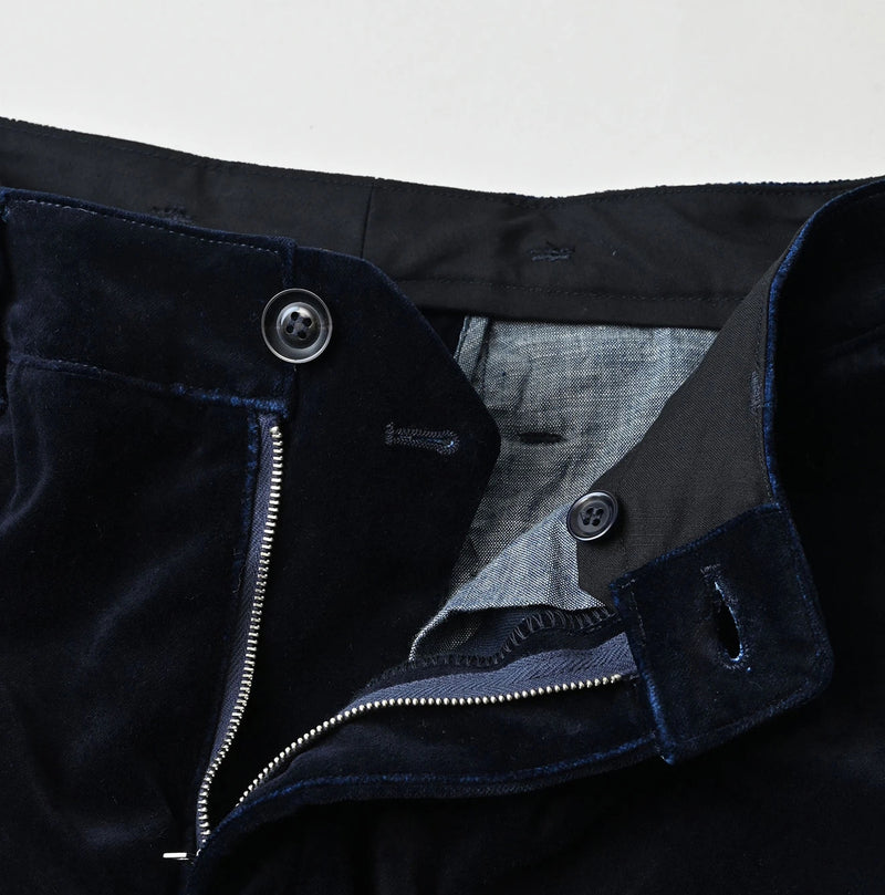45R Indigo Velvet Lucie Bermuda Pants - Image 14