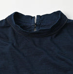Indigo Supima Tenjiku Dolman T-shirt - 45R by 45rpm studio