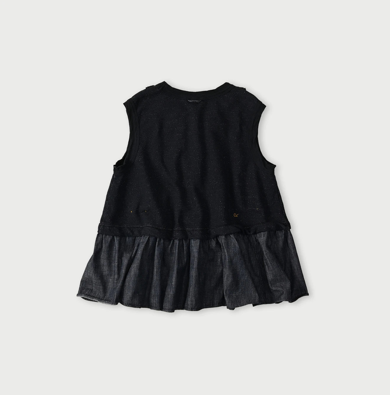 45R Indigo Cotton Fleece x Denim Camisole - Image 12