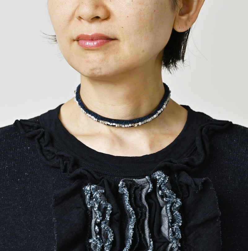 45R Indigo Cotton Fleece x Denim Camisole - Image 6