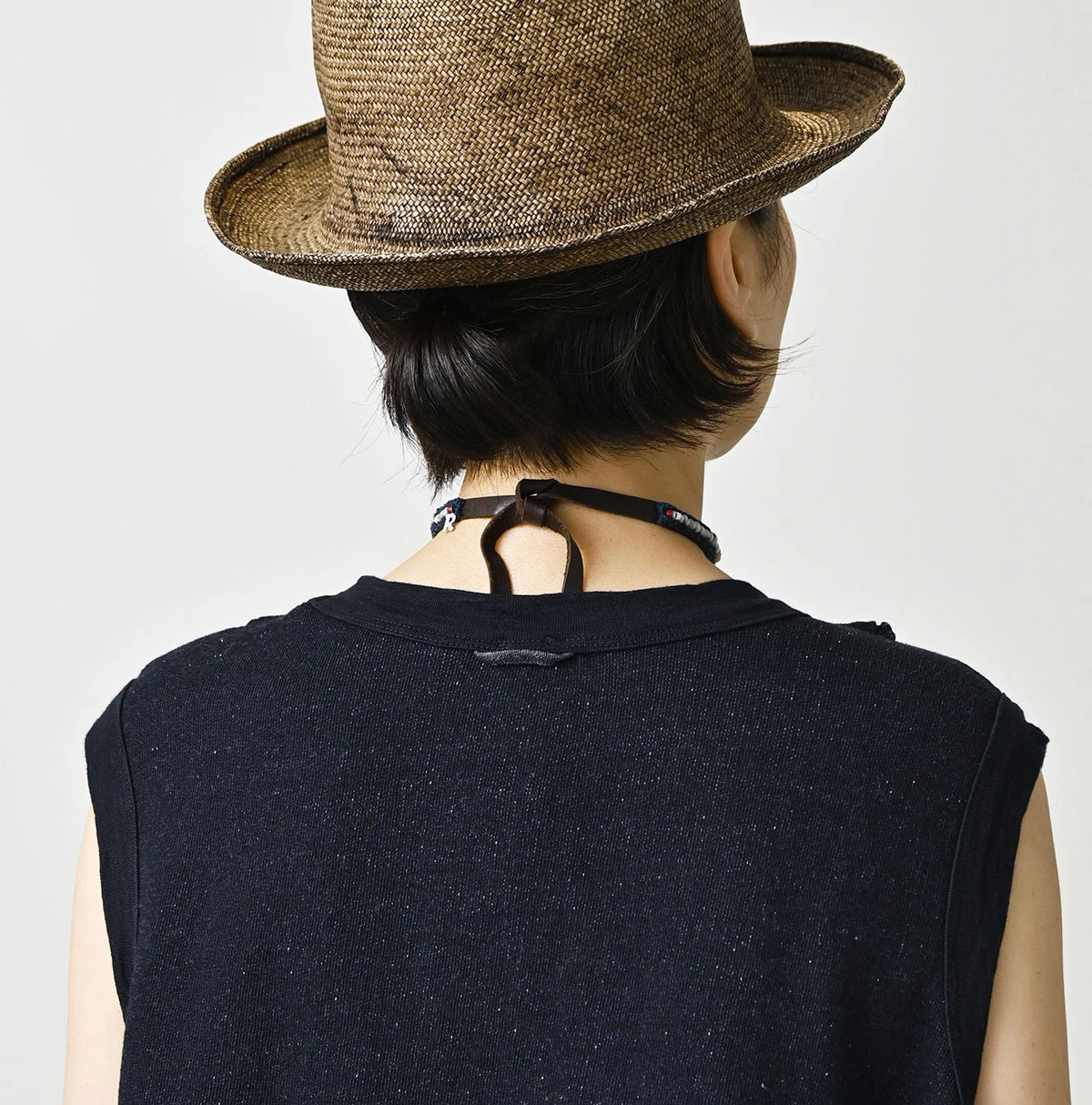 45R Indigo Cotton Fleece x Denim Camisole