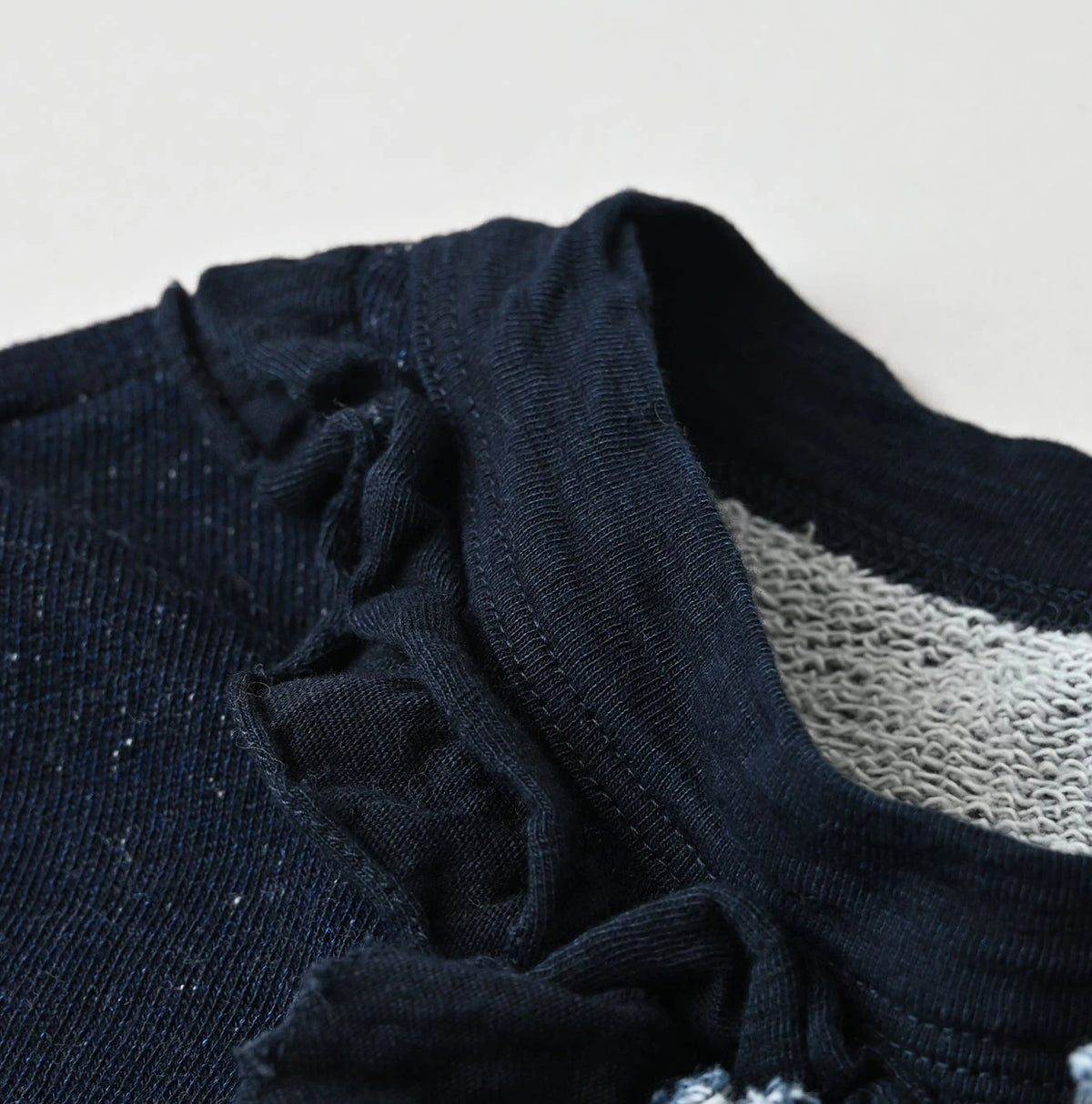 45R Indigo Cotton Fleece x Denim Camisole