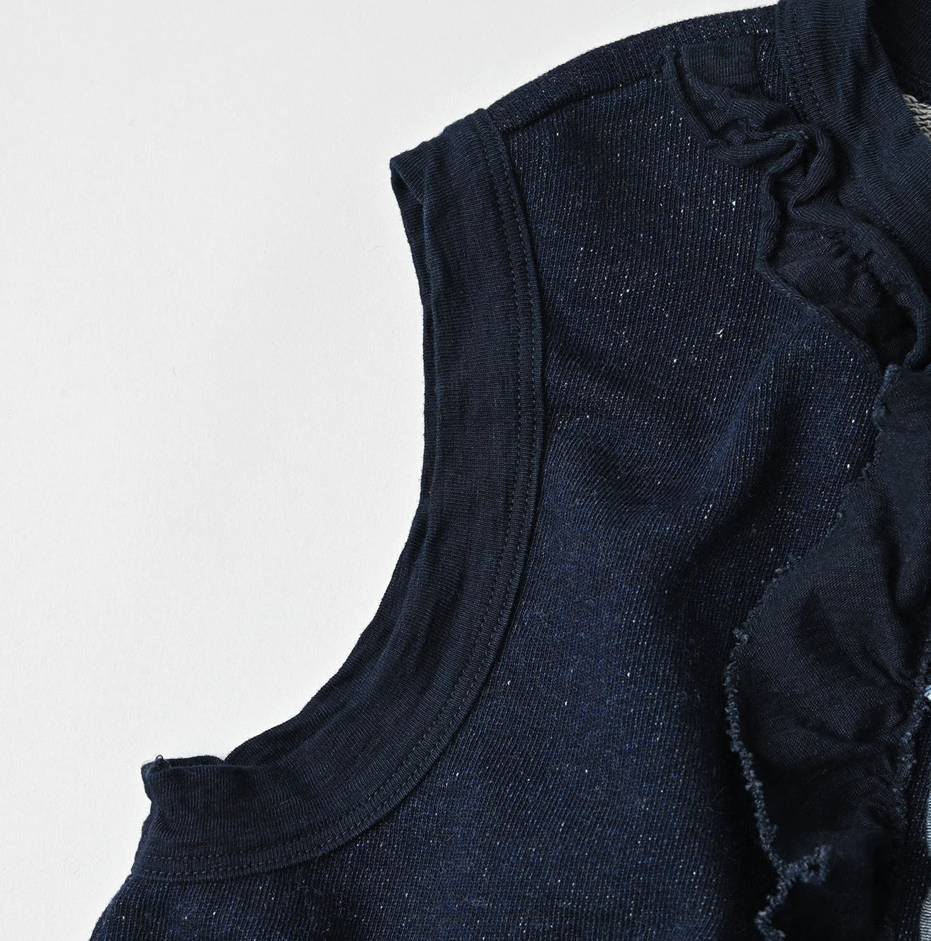 45R Indigo Cotton Fleece x Denim Camisole - Image 14