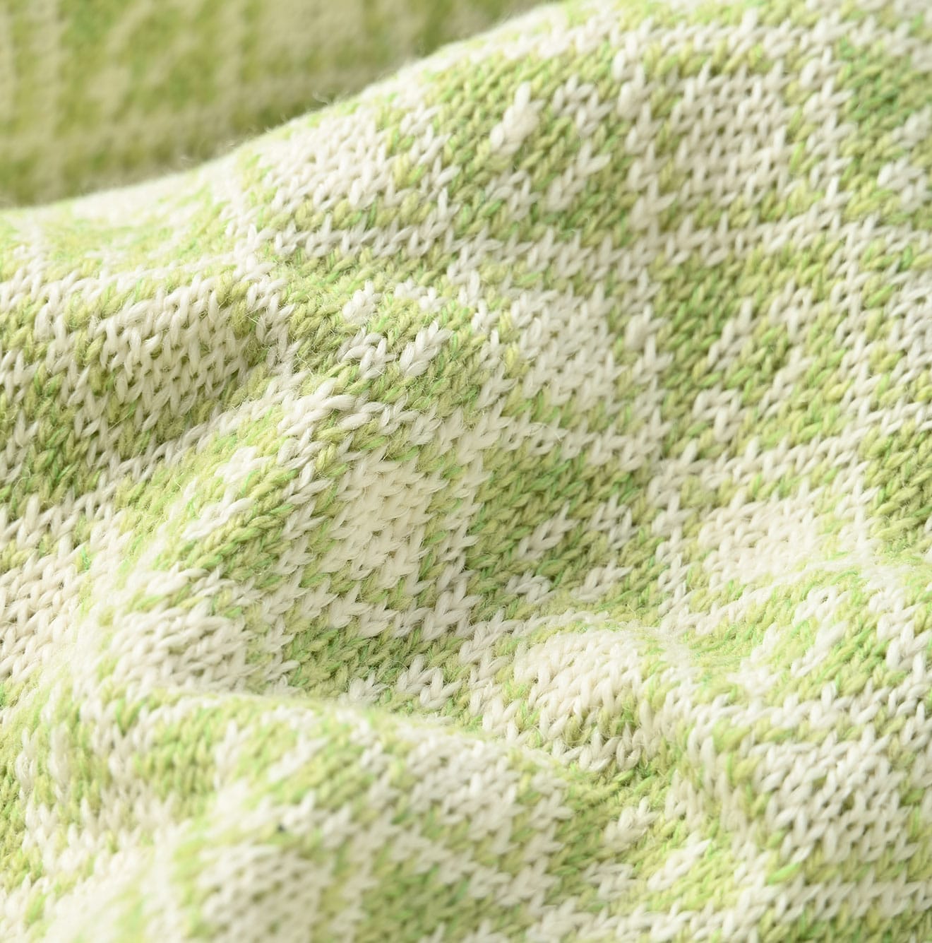 45R Bonita Jacquard Cardigan (Green)