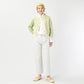 45R Bonita Jacquard Cardigan (Green)
