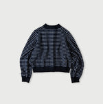 45R Indigo Bonita Jacquard Cardigan