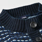 45R Indigo Bonita Jacquard Cardigan