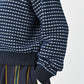 45R Indigo Bonita Jacquard Cardigan