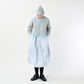 45R Bonita Jacquard Cardigan (Saxe Blue)